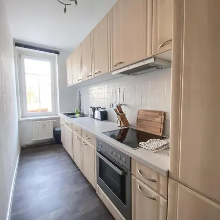 Stilvolle 2 Zimmer Wohnung Mit Kueche, Tv, Waschmaschine Leipzig Extérieur photo
